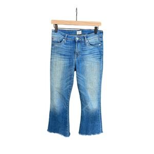 Hudson Women's Cropped Denim Jeans with Raw Hem, sz 26‎